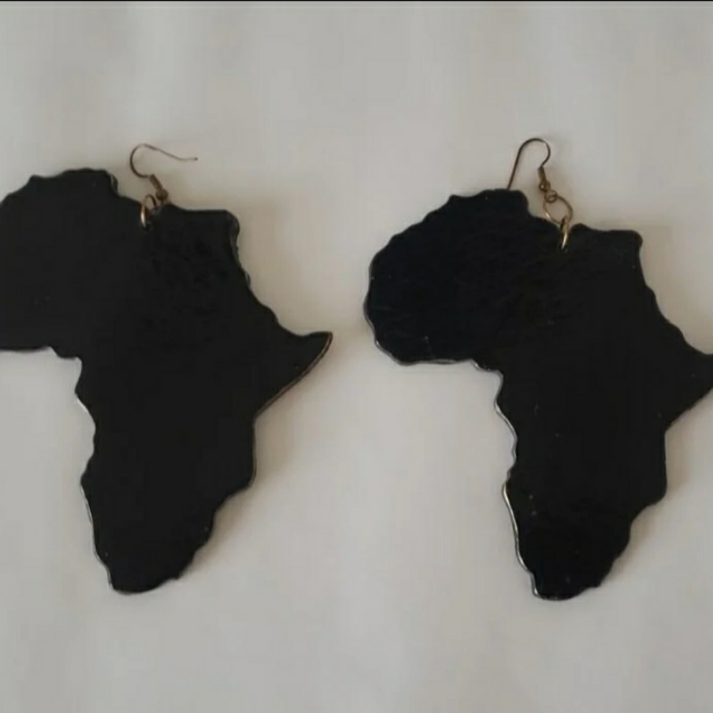 AFRICA EARRINGS - Picture 2 of 3